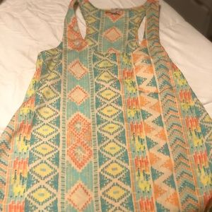 Giani Bini Tribal print shirt